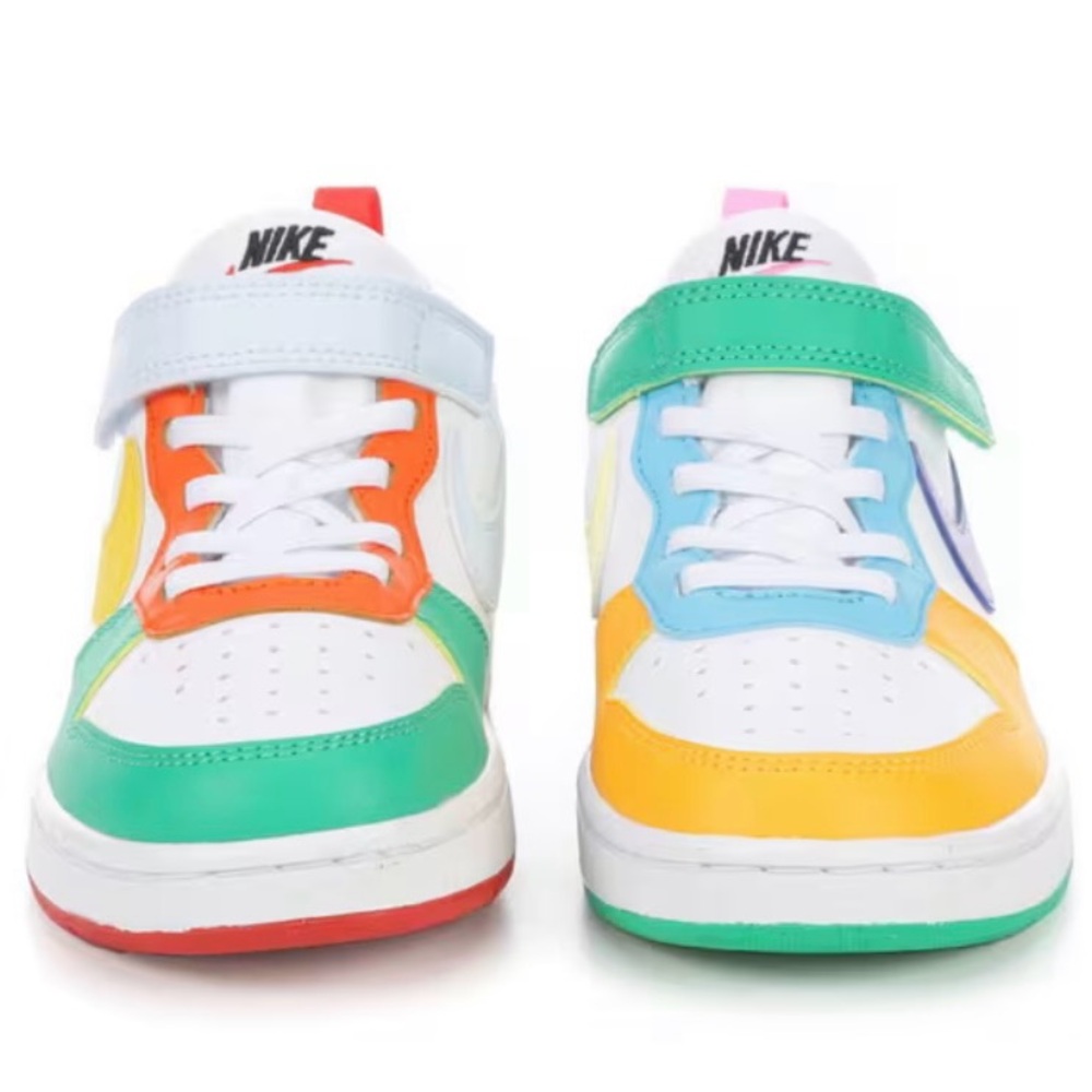 Nike Kids court borough low recraft Multicolor Sneakers